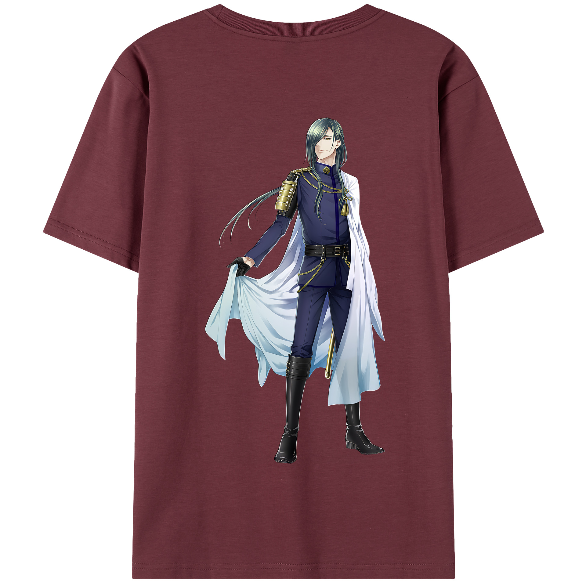 （画像用） 刀剣乱舞 Touken Ranbu 綿100％半袖Tシャツ（背面プリント）